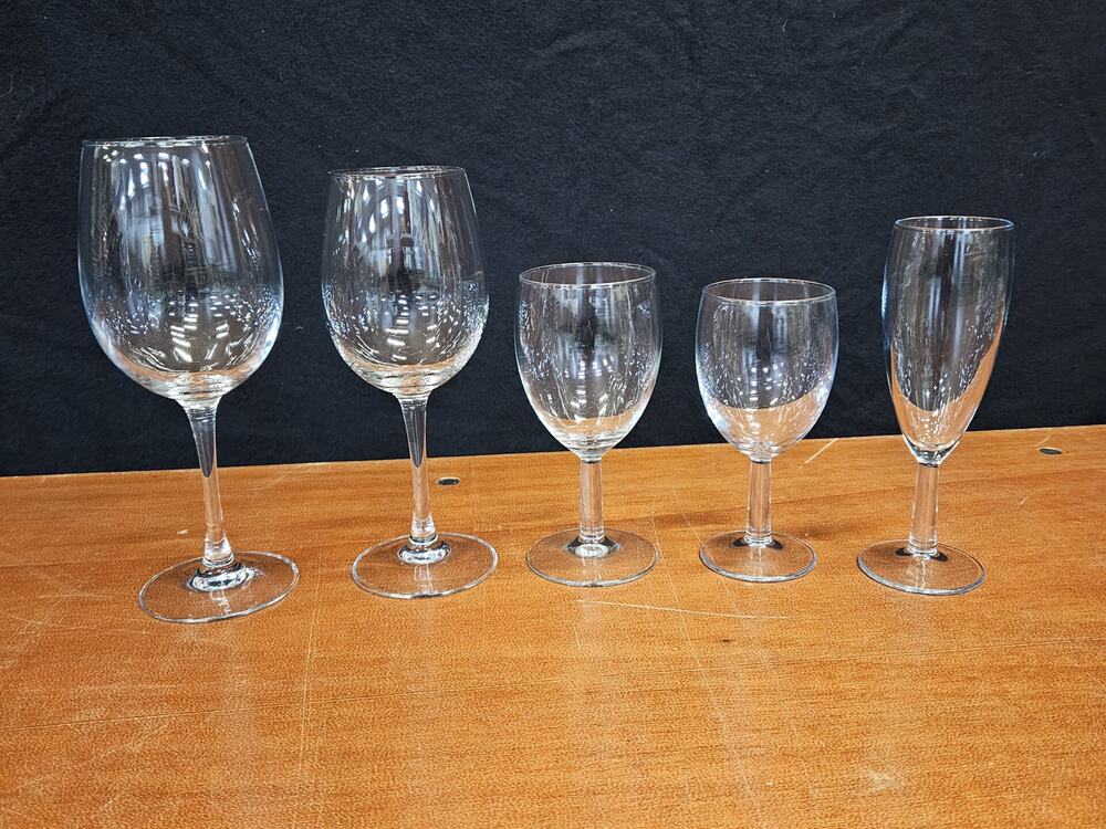 Glaswerk van Partyverhuur Leerdam